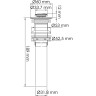Донный клапан WASSERKRAFT A253